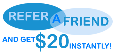 Refer a Friend and Get USD20 Instantly!